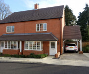 Red Brick Semi Detached House