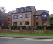 Stone front House