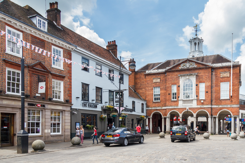 View down HIgh Street